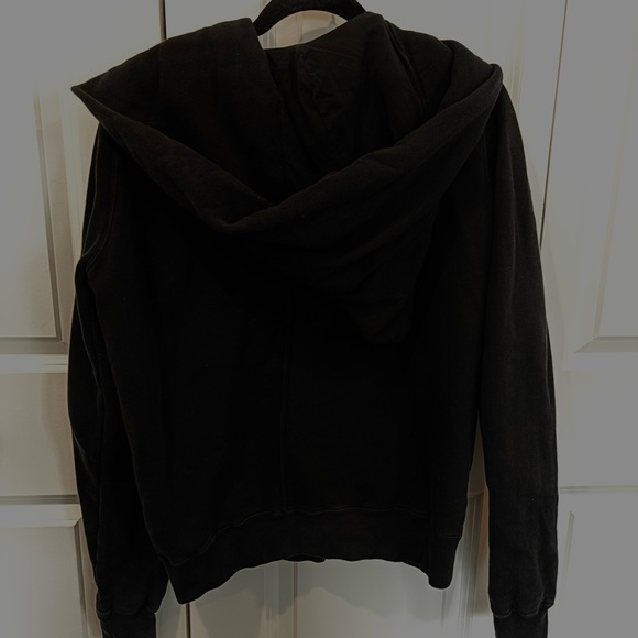 Rick Owen’s Mountain Black Zip-Up Hoodie - Picture 3 of 5